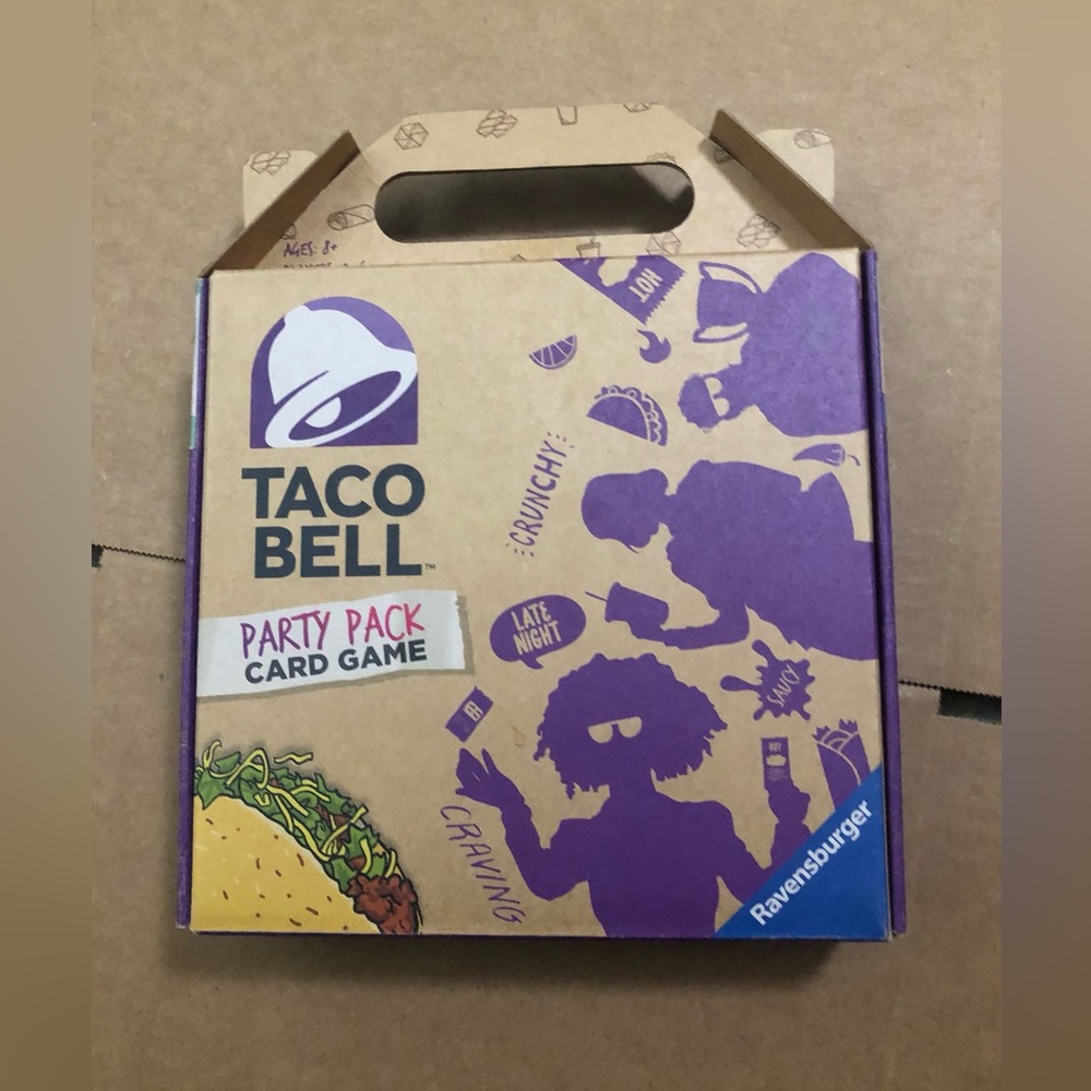 NIB Taco Bell Party Pack Card Game